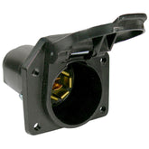 Pico 0707PT 7-Way RV Blade Trailer Connector with Polarized Plug - Female, 40 Amp